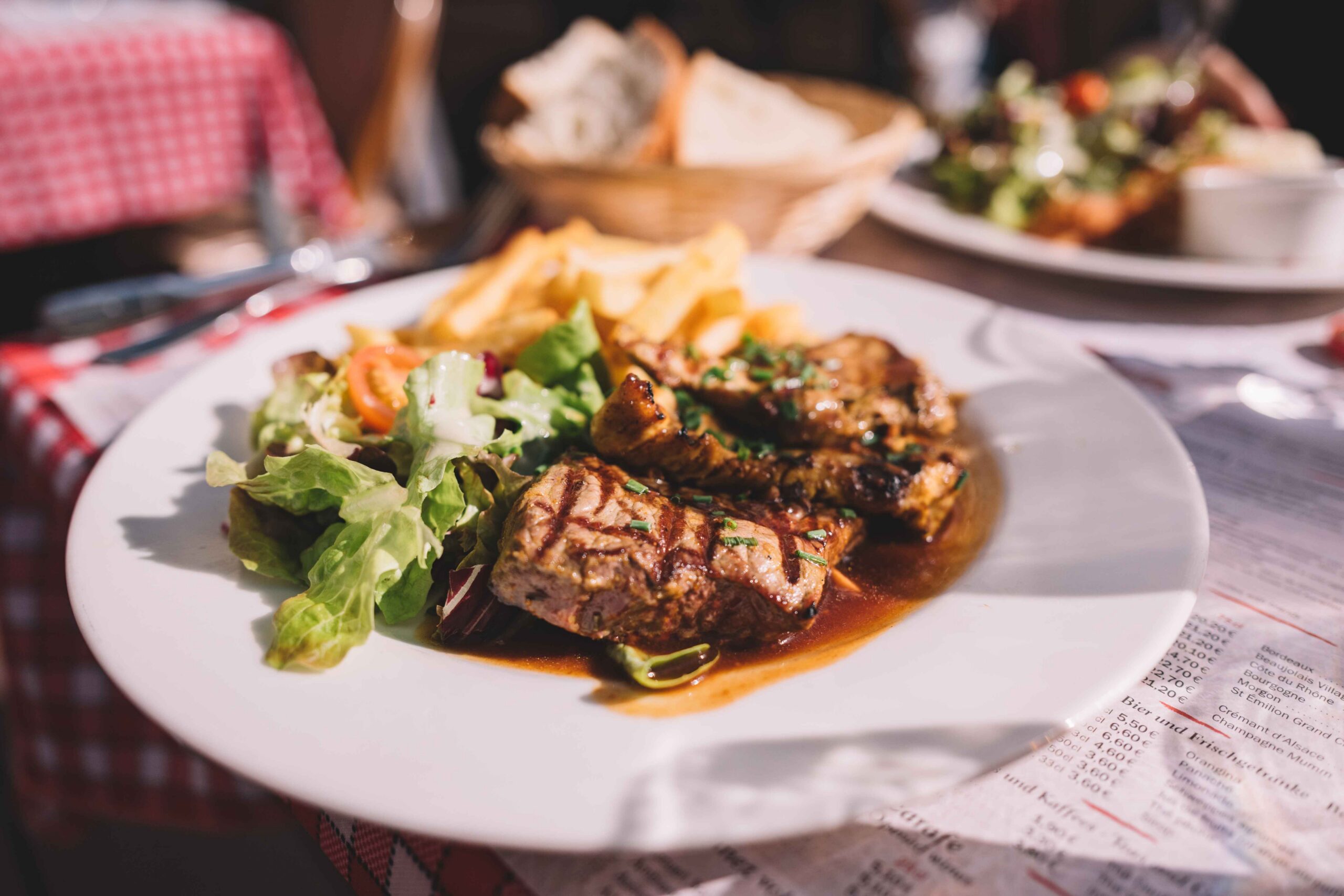 Pork Chop With Fries