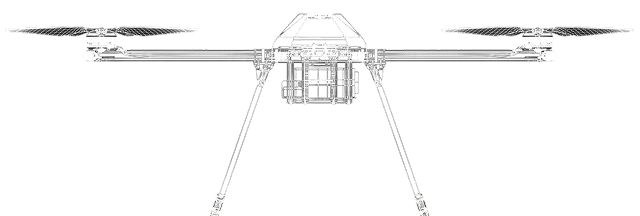 Quadra outline horizontal view